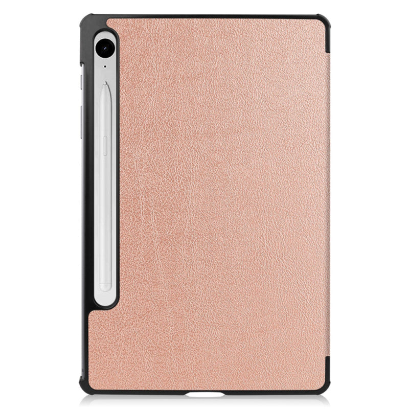 Husa pentru Samsung Galaxy Tab S9 FE / Tab S9 / Tab S10 FE, Techsuit, FoldPro, Roz