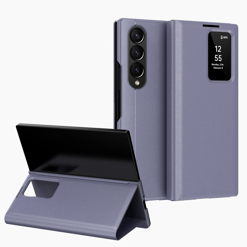 Husa pentru Samsung Galaxy Z Fold3 5G F926, Techsuit, SmartView