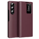 Husa pentru Samsung Galaxy Z Fold6 F956, Techsuit, SmartView - Rosie - NotebookGsm