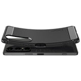 Husa pentru Sony Xperia 1 VII, Spigen, Rugged Armo - Neagra Mata - NotebookGsm