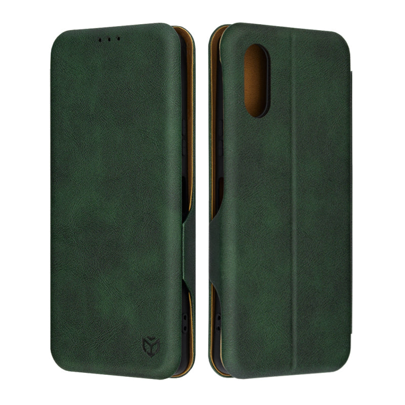 Husa pentru Sony Xperia 5 VI, Techsuit, Safe Wallet Plus, Verde