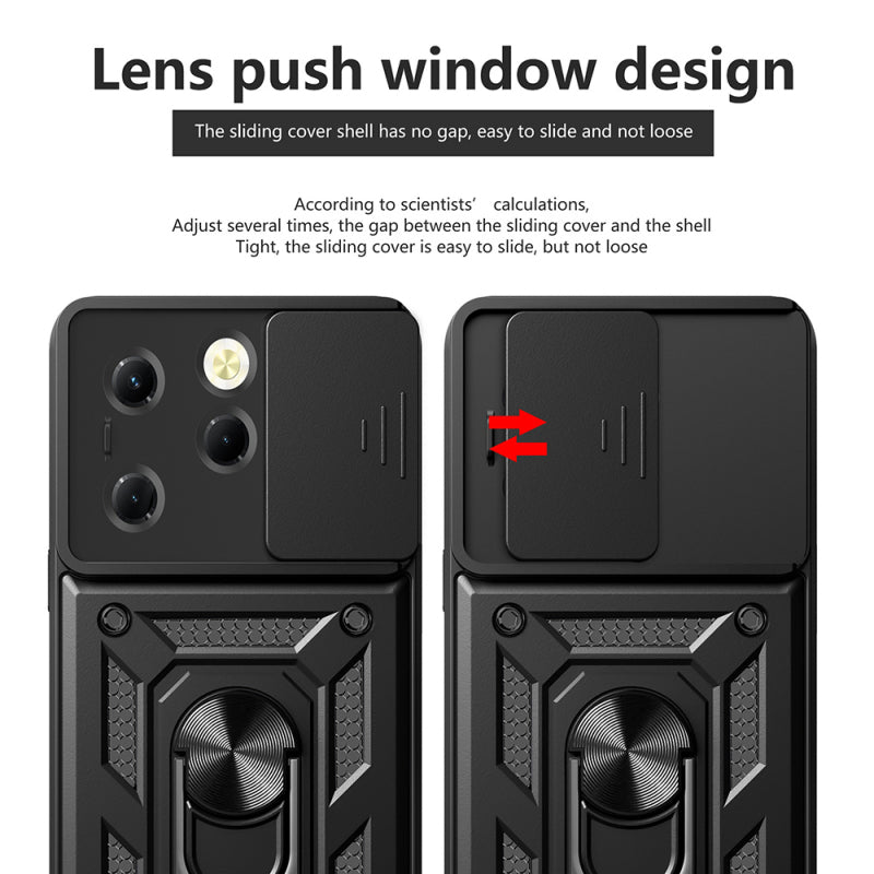 Husa pentru Tecno Spark 20 Pro / Infinix Hot 40 / Hot 40 Pro, Techsuit, CamShield, Verde