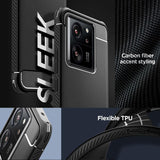 Husa pentru Xiaomi 13T Pro / 13T, Spigen, Rugged Armor, Neagra ACS07502