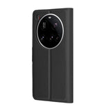 Husa pentru Xiaomi 15 Ultra, Techsuit, Leather Folio, Neagra