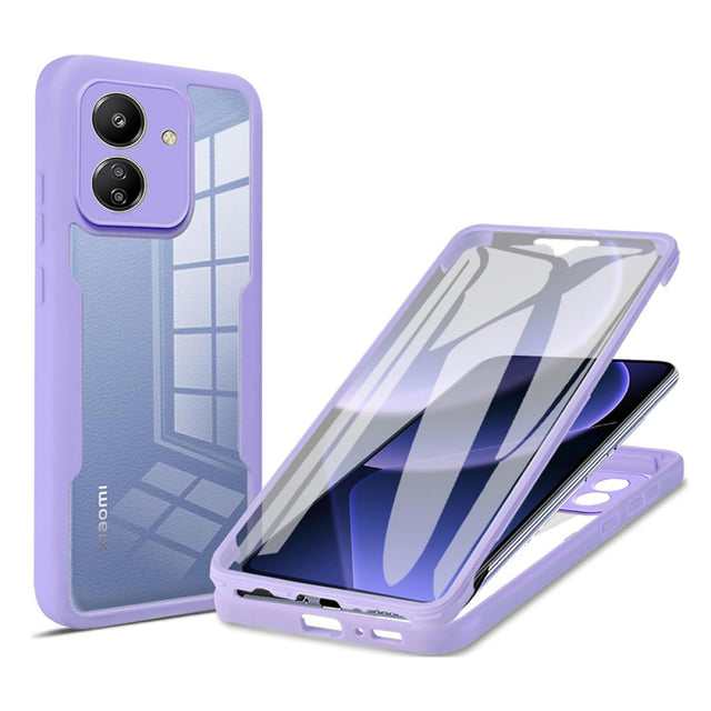 Husa pentru Xiaomi Poco C65 / Redmi 13C, Techsuit, ColorVerse 360, Mov