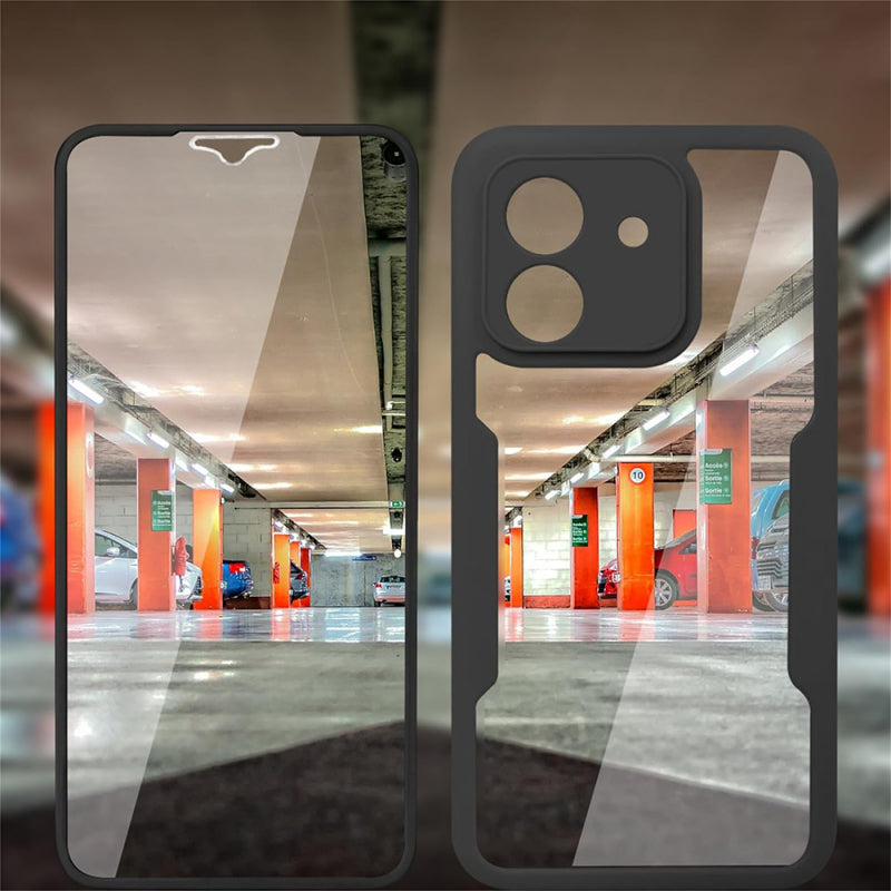 Husa pentru Xiaomi Poco C65 / Redmi 13C, Techsuit, ColorVerse 360, Mov