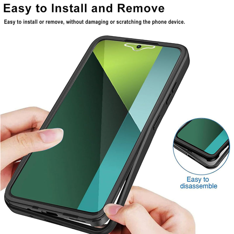 Husa pentru Xiaomi Poco X6 / Note 13 Pro 5G, Techsuit, ColorVerse 360, Albastra