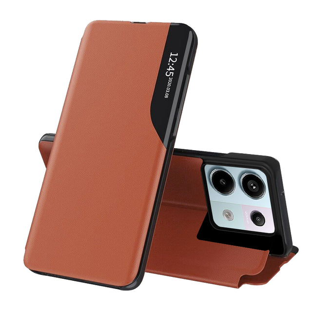 Husa pentru Xiaomi Poco X6 / Note 13 Pro 5G, Techsuit, eFold, Portocalie