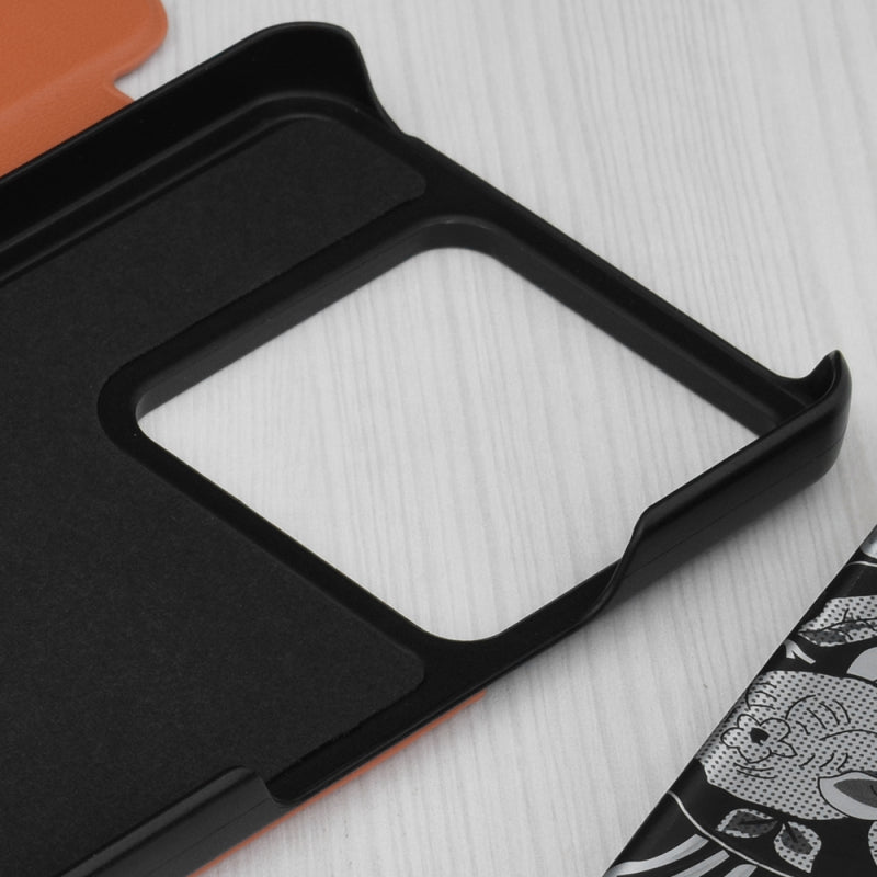 Husa pentru Xiaomi Poco X6 / Note 13 Pro 5G, Techsuit, eFold, Portocalie