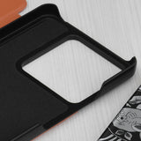 Husa pentru Xiaomi Poco X6 / Note 13 Pro 5G, Techsuit, eFold, Portocalie