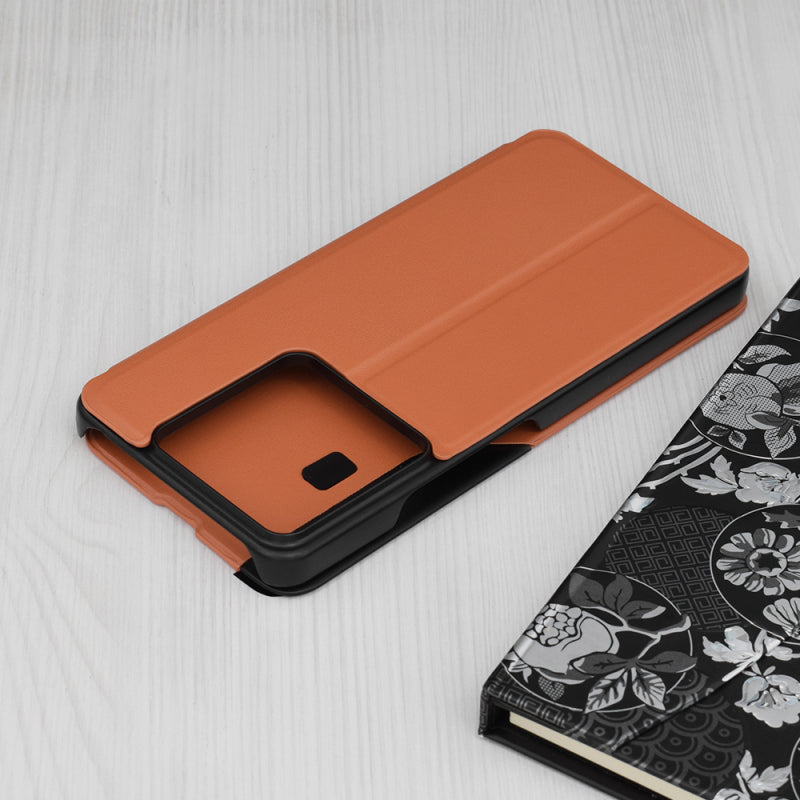 Husa pentru Xiaomi Poco X6 / Note 13 Pro 5G, Techsuit, eFold, Portocalie