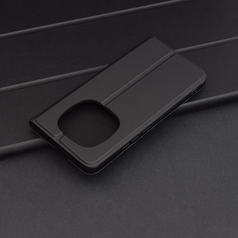 Husa pentru Xiaomi Poco X7 / Note 14 Pro 5G, Techsuit, Magskin Book, Neagra