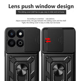 Husa pentru Xiaomi Poco X7 Pro, Techsuit, CamShield, Neagra