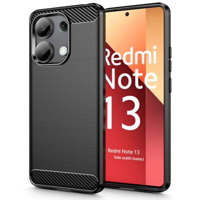 Husa pentru Xiaomi Redmi Note 13 4G, Tech-Protect, Carbon