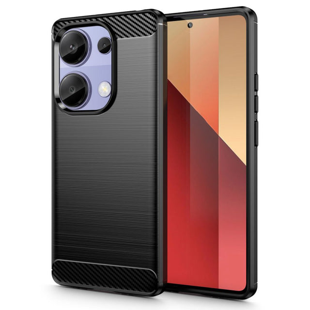 Husa pentru Xiaomi Redmi Note 13 Pro 4G, Tech-Protect, Carbon