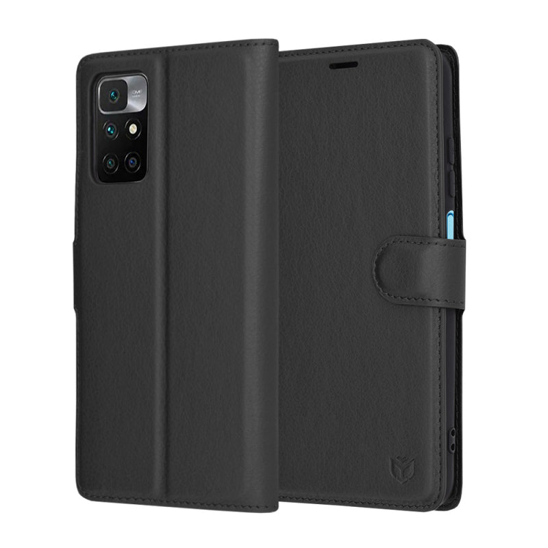 Husa pentru Xiaomi Redmi 10 2022 / 10 (2021), Techsuit, Leather Folio
