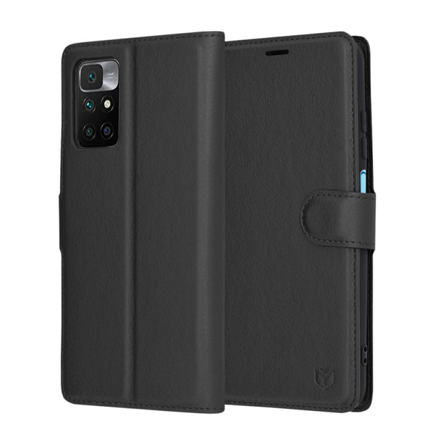 Husa pentru Xiaomi Redmi 10 2022 / 10 (2021), Techsuit, Leather Folio