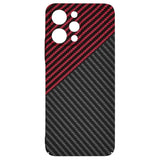 Husa pentru Xiaomi Redmi 12 5G / 12, Techsuit, Carbonite FiberShell Vortex, Rosie