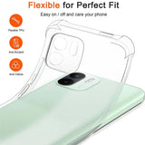 Husa pentru Xiaomi Redmi A2 / A1, Techsuit, Shockproof Clear, Transparenta