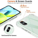 Husa pentru Xiaomi Redmi A2 / A1, Techsuit, Shockproof Clear, Transparenta