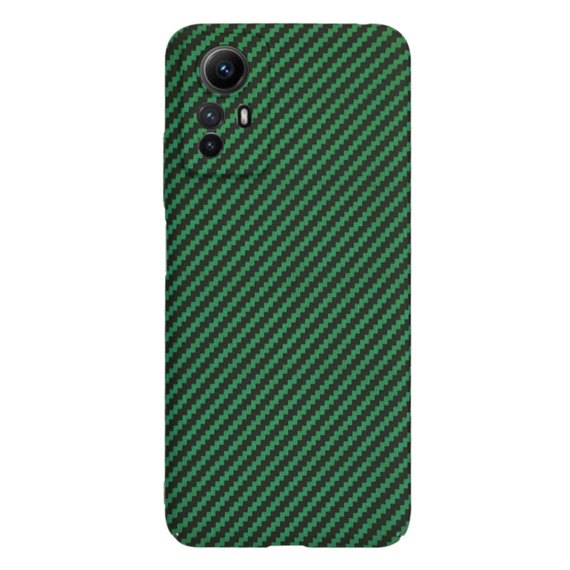 Husa pentru Xiaomi Redmi Note 12S, Techsuit, Carbonite FiberShell, Verde