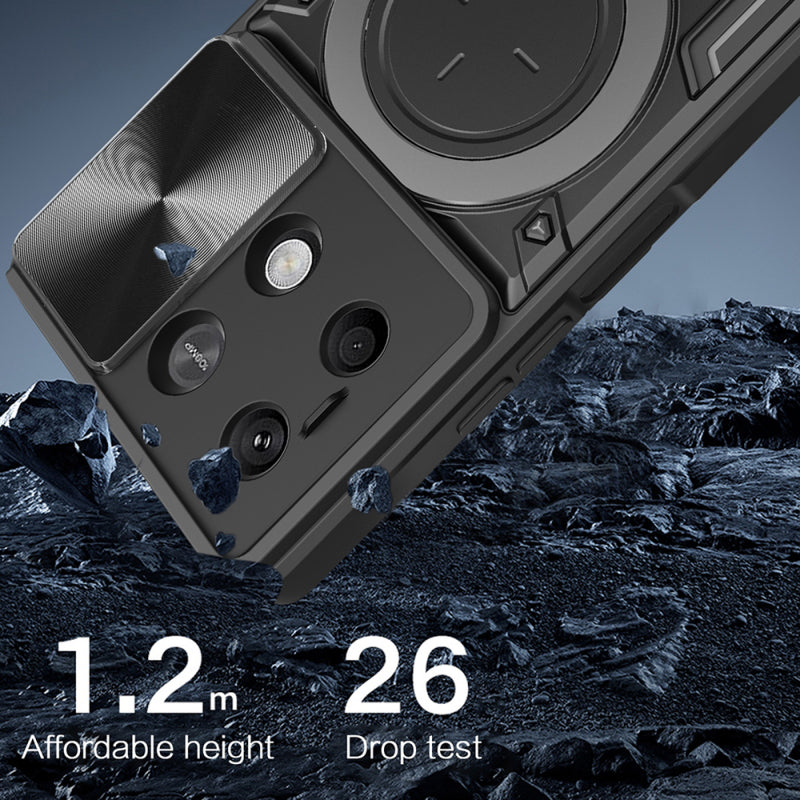Husa pentru Xiaomi Redmi Note 13 4G, Techsuit, CamGuard Pro, Roz Aurie