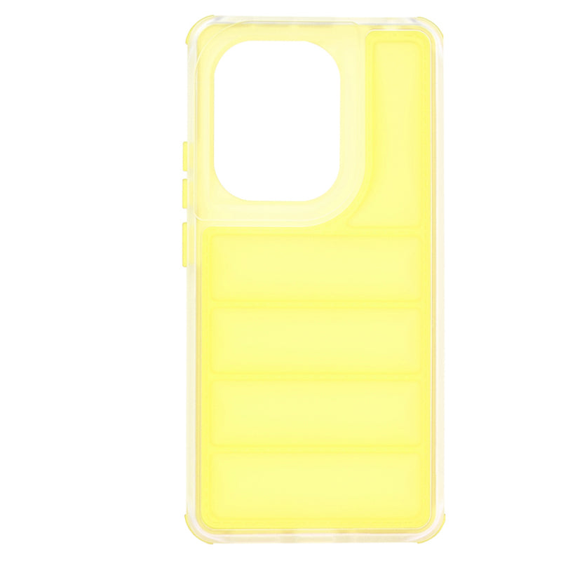 Husa pentru Xiaomi Redmi Note 13 Pro 4G / Poco M6 Pro 4G, Techsuit, Wave Shield, Galbena