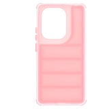 Husa pentru Xiaomi Redmi Note 13 Pro 4G / Poco M6 Pro 4G, Techsuit, Wave Shield, Roz