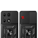 Husa pentru Xiaomi Redmi Note 14S / Note 13 Pro 4G / Poco M6 Pro 4G, Techsuit, CamShield, Albastra