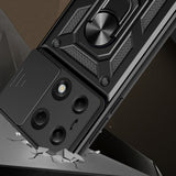Husa pentru Xiaomi Redmi Note 14S / Note 13 Pro 4G / Poco M6 Pro 4G, Techsuit, CamShield, Albastra
