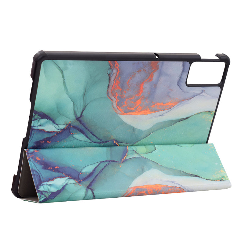 Husa pentru Xiaomi Redmi Pad SE, Techsuit, FoldPro Green Time, Multicolor