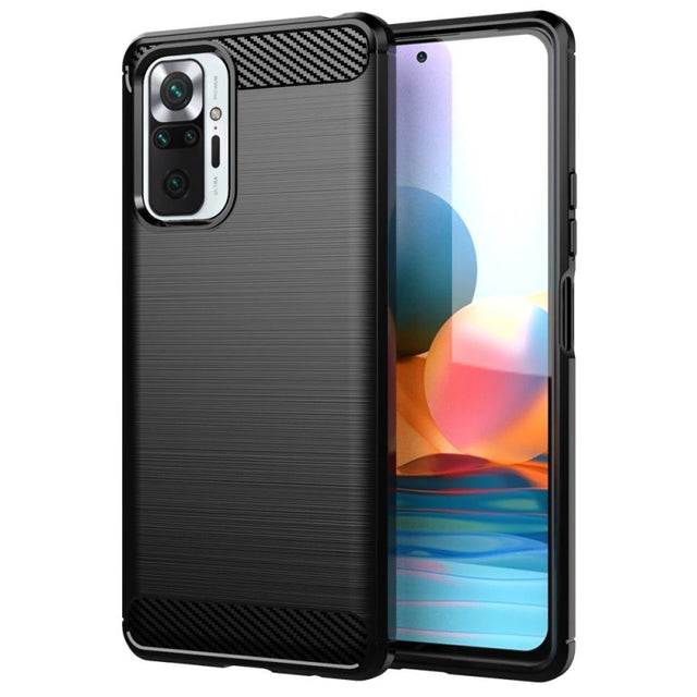 Husa pentru Xiaomi Redmi Note 10 Pro Max / Note 10 Pro, Forcell, Carbon