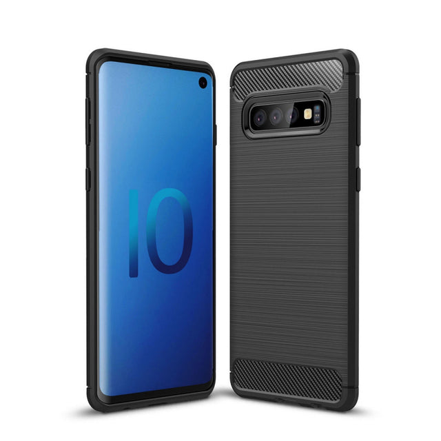 Husa pentru Samsung Galaxy S10 G973, OEM, Carbon