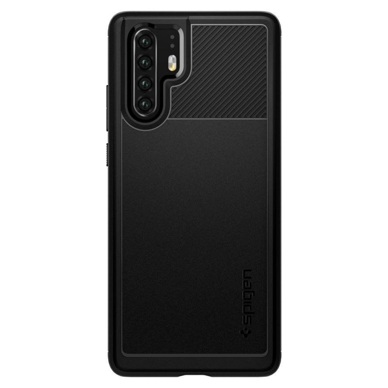 Husa pentru Huawei P30 Pro, Spigen, Rugged Armor, Neagra L37CS25725