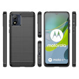 Husa pentru Motorola Moto E13, Tech-Protect, Carbon