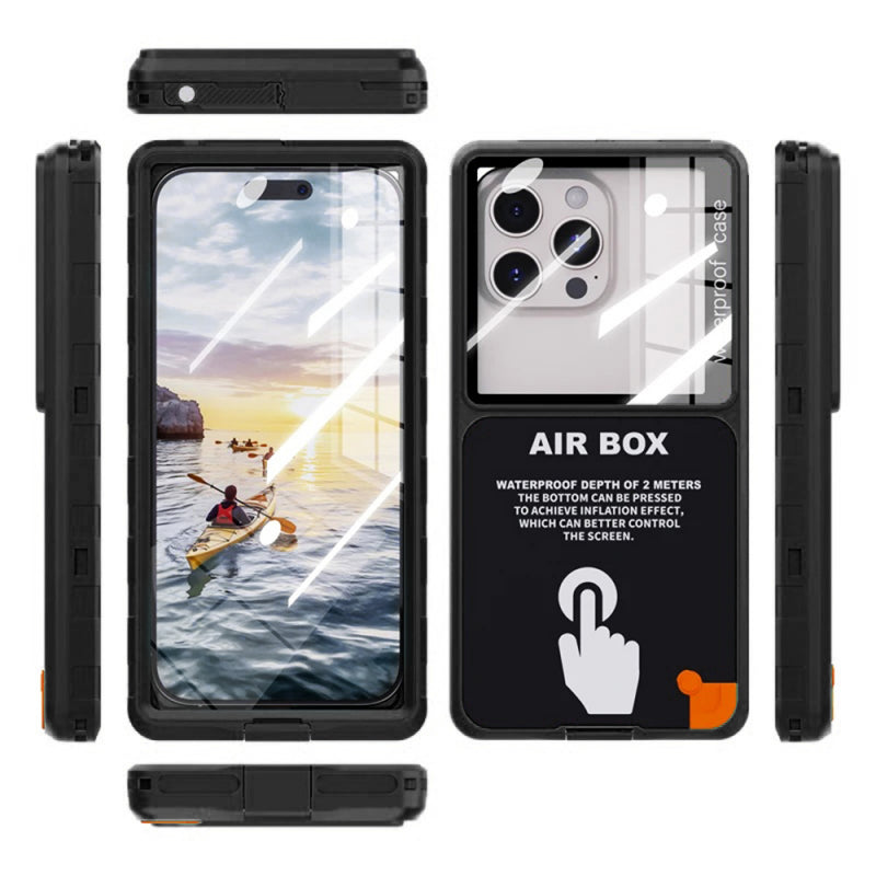 Husa Universala Waterproof pentru Telefon max. 6.9inch, ShellBox, AirBox