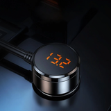 Incarcator Auto 3MK Power Splitter, 120W, 3A, 1 x USB-C - 3 x Extensie Bricheta - 3 x USB-A