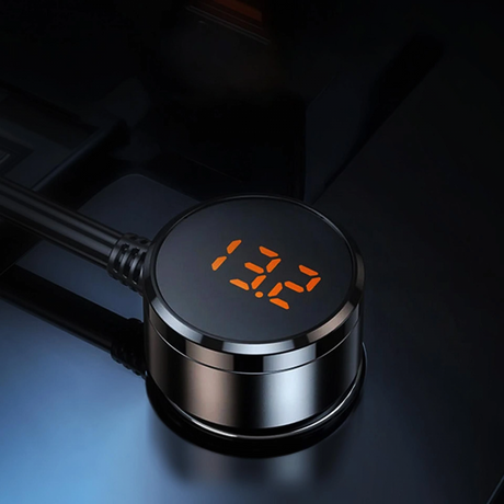 Incarcator Auto 3MK Power Splitter, 120W, 3A, 1 x USB-C - 3 x Extensie Bricheta - 3 x USB-A