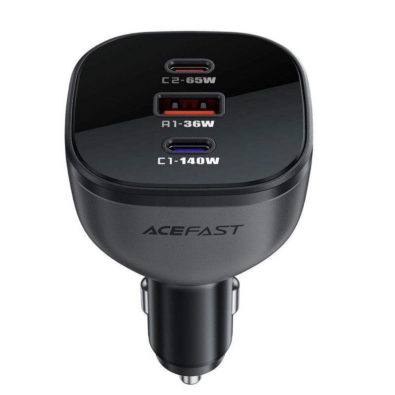 Incarcator Auto Acefast B14, 165W, 5A, 1 x USB-A - 2 x USB-C