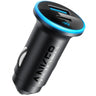 Incarcator Auto Anker 323, 52.5W, 3A, 1 x USB-A - 1 x USB-C, Negru A2735G11