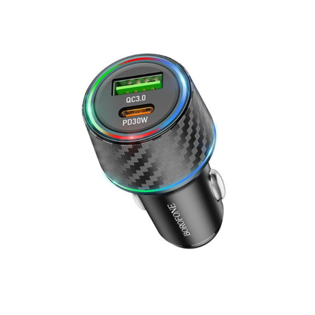 Incarcator Auto Borofone BZ21 Brilliant, 48W, 3A, 1 x USB-A - 1 x USB-C
