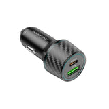 Incarcator Auto Borofone BZ21 Brilliant, 48W, 3A, 1 x USB-A - 1 x USB-C