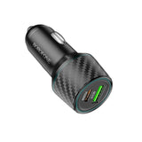 Incarcator Auto Borofone BZ21 Brilliant, 48W, 3A, 1 x USB-A - 1 x USB-C