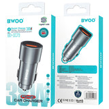 Incarcator Auto BWOO BO-CC73, 38W, 3A, 1 x USB-A - 1 x USB-C