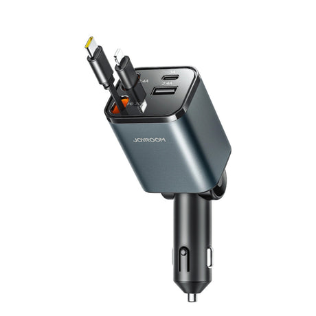 Incarcator Auto Cu Cablu USB-C / Lightning Joyroom JR-CCL05, 30W, 3A, 1 x USB-A - 1 x USB-C
