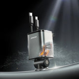 Incarcator Auto Cu Cablu USB-C / Lightning Joyroom JR-CCL05, 30W, 3A, 1 x USB-A - 1 x USB-C