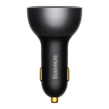 Incarcator Auto Cu Cablu USB-C Baseus, 140W, 5A, 1 x USB-A - 1 x USB-C, Negru CGZX070001