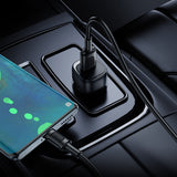 Incarcator Auto Cu Cablu USB-C Borofone BZ34 Cloud, 18W, 3A, 1 x USB-A