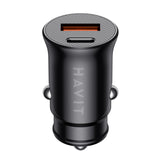 Incarcator Auto HAVIT CC2022, 20W, 3A, 1 x USB-A - 1 x USB-C