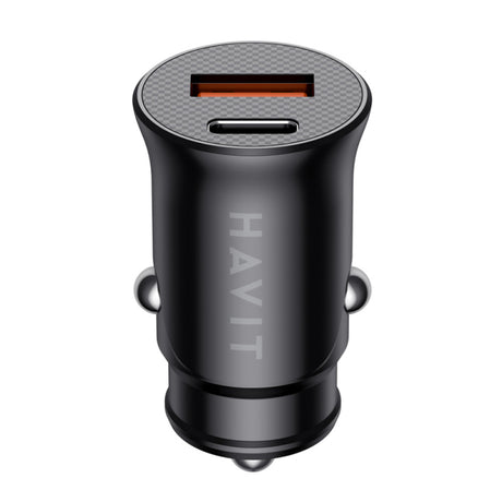 Incarcator Auto HAVIT CC2022, 20W, 3A, 1 x USB-A - 1 x USB-C